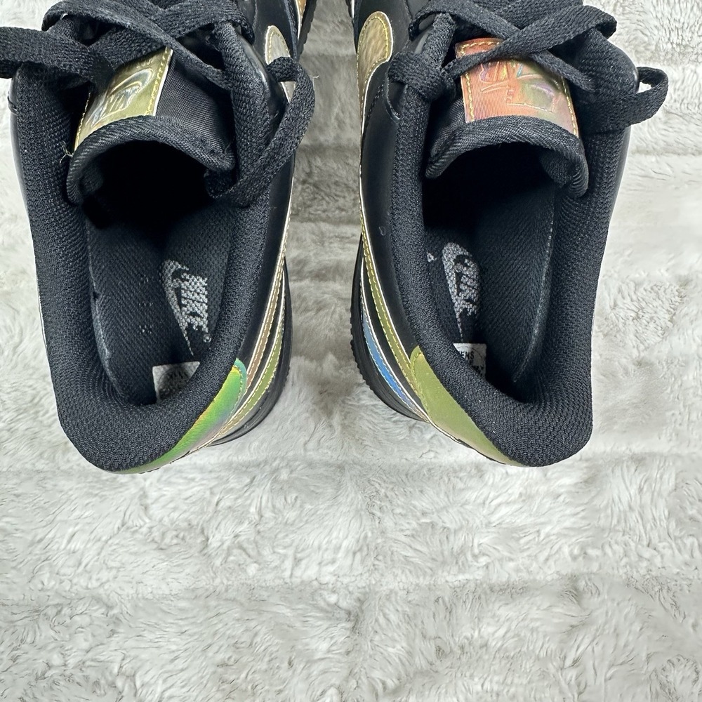 Nike Air‎ Force 1 Low 'Misplaced Swoosh - Black' CK7214-001 Men's Shoes Size 9 - Picture 9 of 10